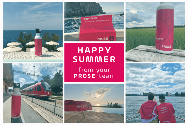 Summer greetings from PROSE