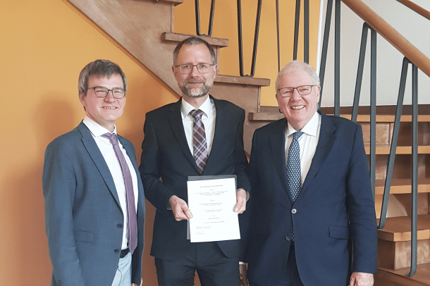 Celebrating Excellence: Dr. Bernhard Kurzeck Receives Honorary Professorship