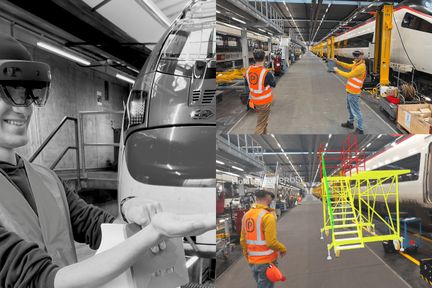 Seamless integration of new equipment in your workshop with mixed reality
