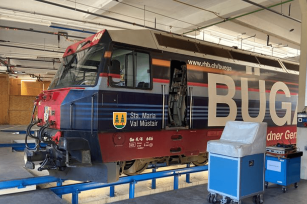 RhB Ge 4/4 III – Gearbox inspection