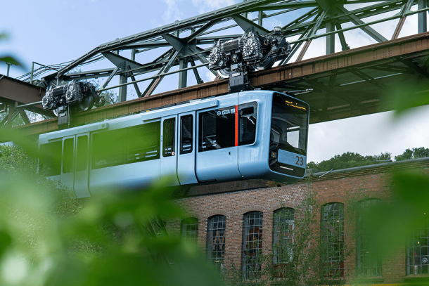 Experience the Wonder of Wuppertal Schwebebahn Monorail, located in Wuppertal, Germany!