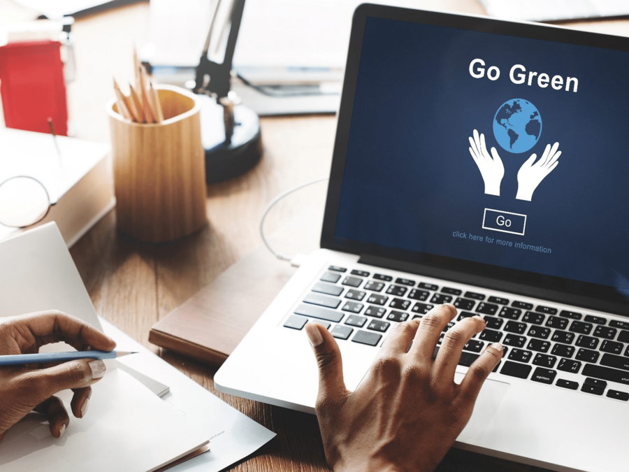 Sustainability report – Digital ESG reporting with clear KPIs and transparent sustainability communication.