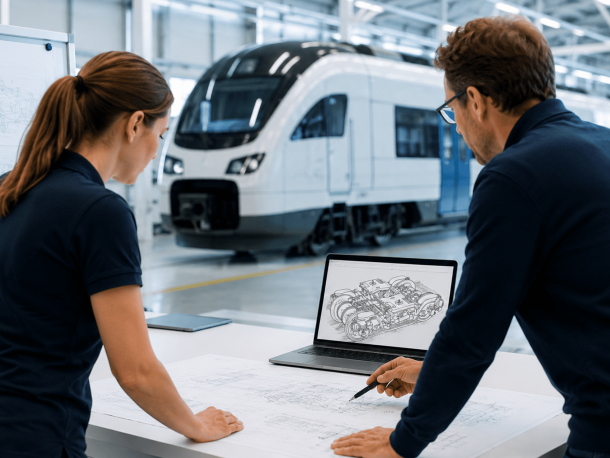 Co-developing a high-speed bogie family for EMU and DMU vehicles